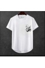 Unisex Oversize Şehir Baskili T-shirt